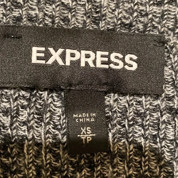 Express Sweater Gray XS - Picture 5 of 6